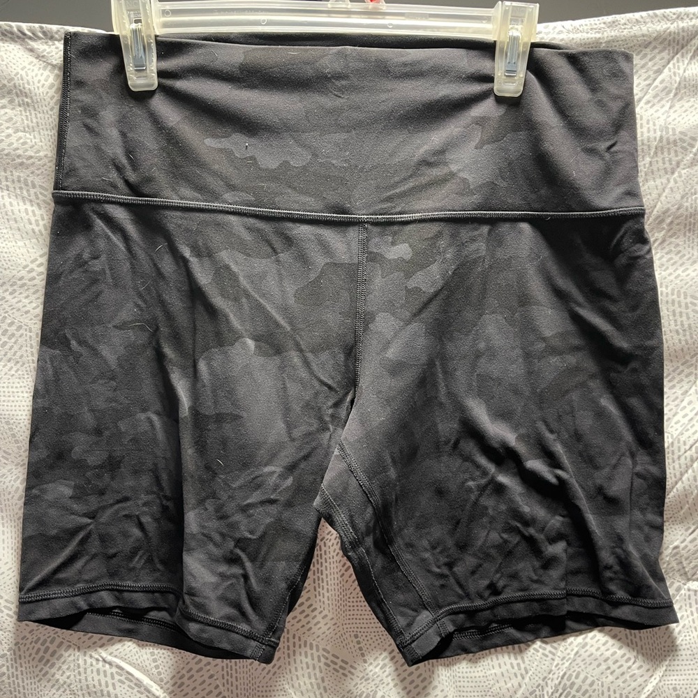 Lululemon Align Camo Biker Shorts